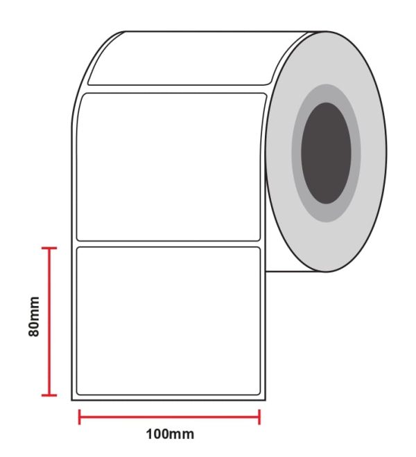 Línea Blanca 80mm x 100mm