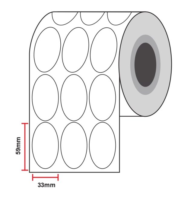 Línea Blanca 59mm x 33mm