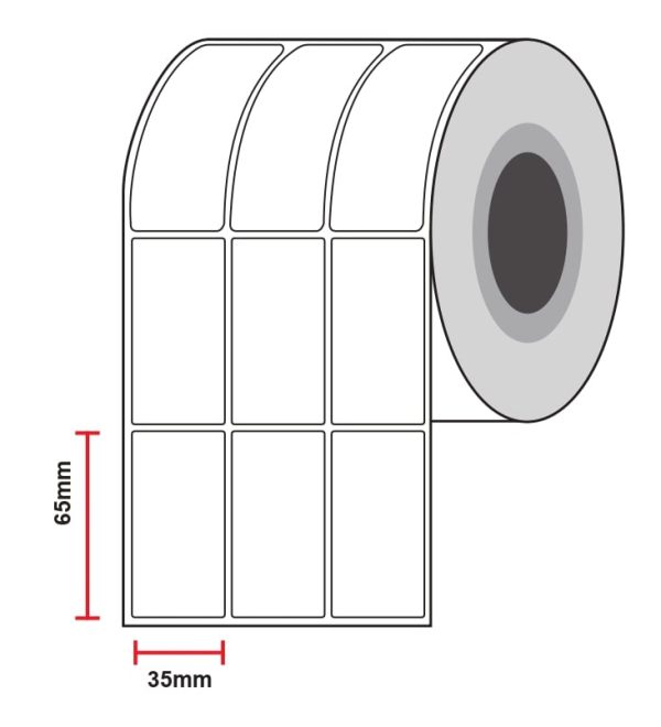 Línea Blanca 65mm x 35mm