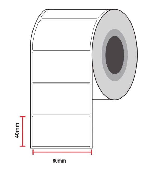 Línea Blanca 40mm x 80mm